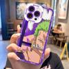 Roronoa Zoro One P-Piece Clear Phone Case For VIVO V20 V21 V21E V23 V23E V25 V27 V27E V29E V30E V30 V40 V50 V60 Y02 Y03 Cover