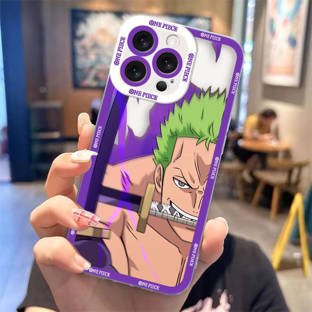 Roronoa Zoro One P-Piece Clear Phone Case For VIVO V20 V21 V21E V23 V23E V25 V27 V27E V29E V30E V30 V40 V50 V60 Y02 Y03 Cover