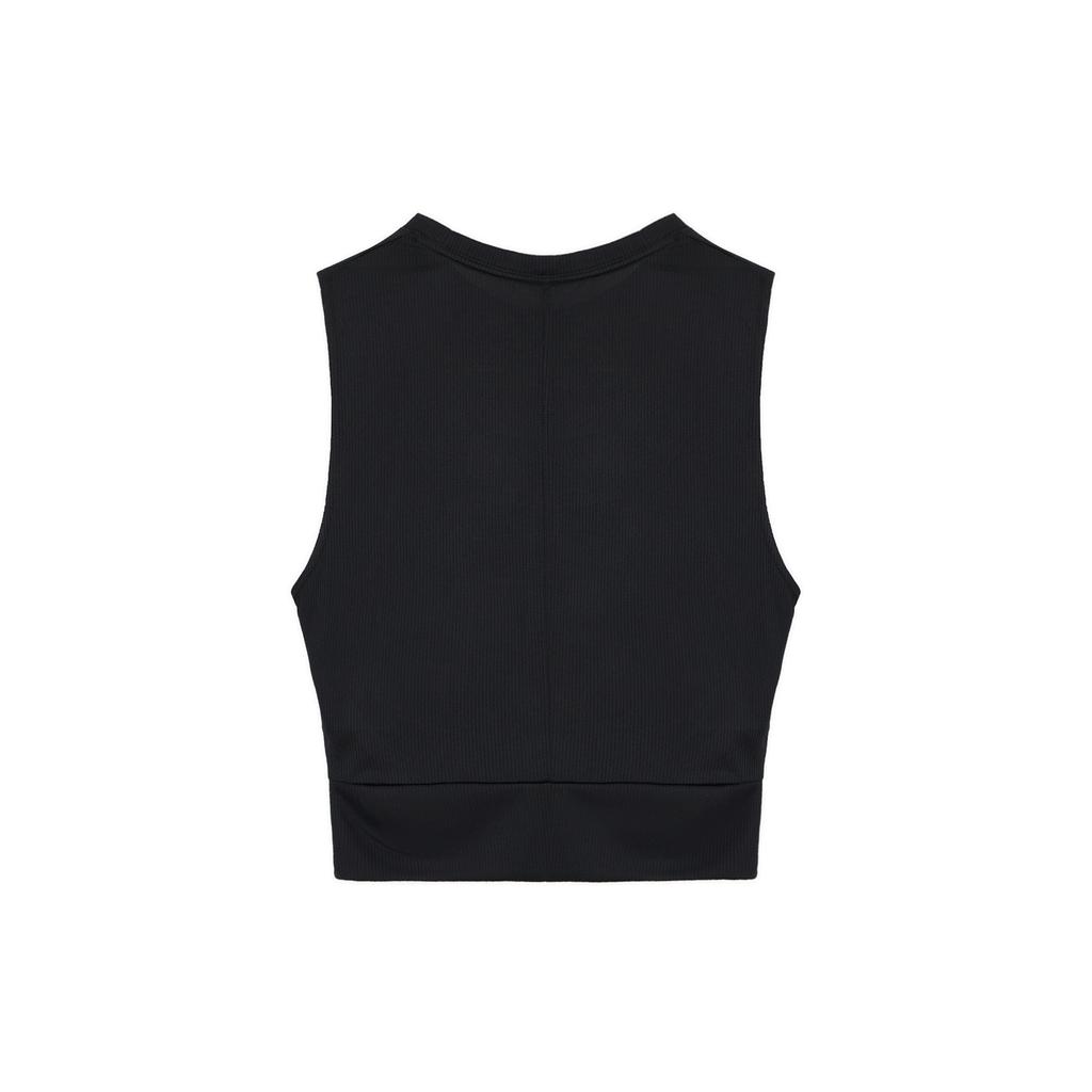 Nike Solid Quick-Dry Breathable Sleeveless Sports Tank Top Women Tops Black 930493-010