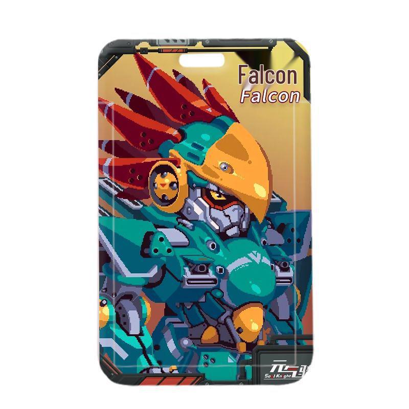 Пластиковый выдвижной чехол Energy Knight для ID-карты и бейджа - Мультяшный дизайн для студентов и профессионалов