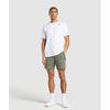 Gymshark Interlock Tech 6  Shorts Base Green A5a6l Ech1