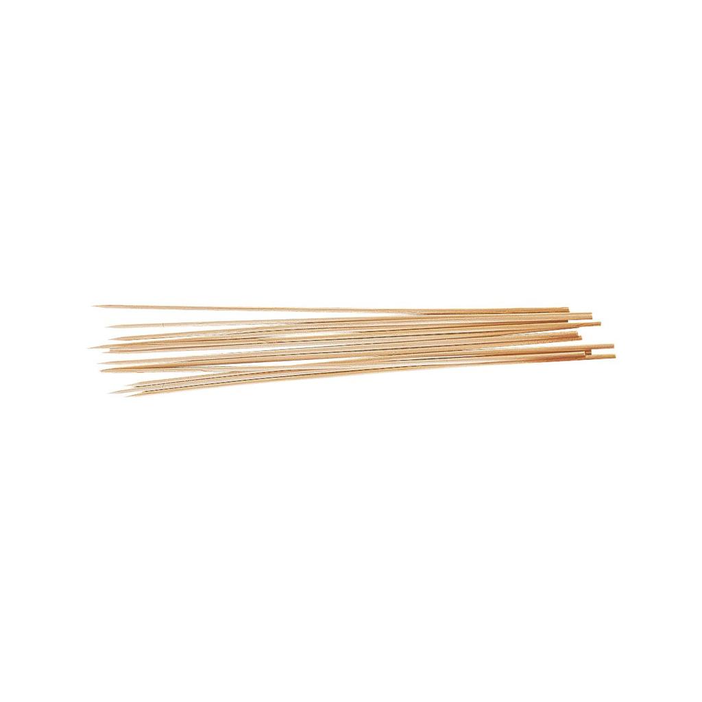 Set of 30 Wooden Skewers 30 Cm Fackelmann Wood Edition Ref. 56597