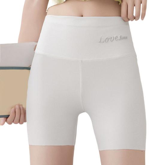Женские трусы, защитные брюки, бесшовные однотонные трусы с контролем живота, облегающие женские трусики Elatsic, внутренняя одежда