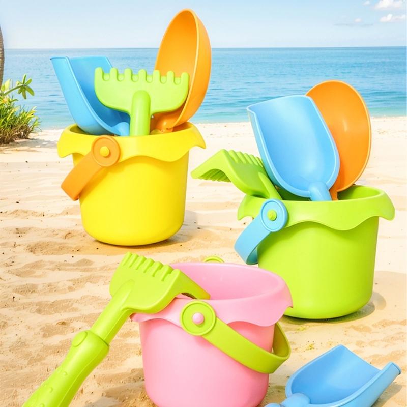 Children's Beach Toy Sand and Water Play Set Digging Sand Tool Beach Toy Set for Ages 3+ Fun Game