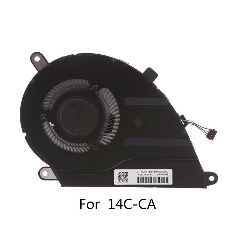 Laptop CPU Radiator DC5V 0.5A 4Pin 4wire Cooling Fan Quiet CPU  for  14C-CA C640 K Fan ND55C63-19J16