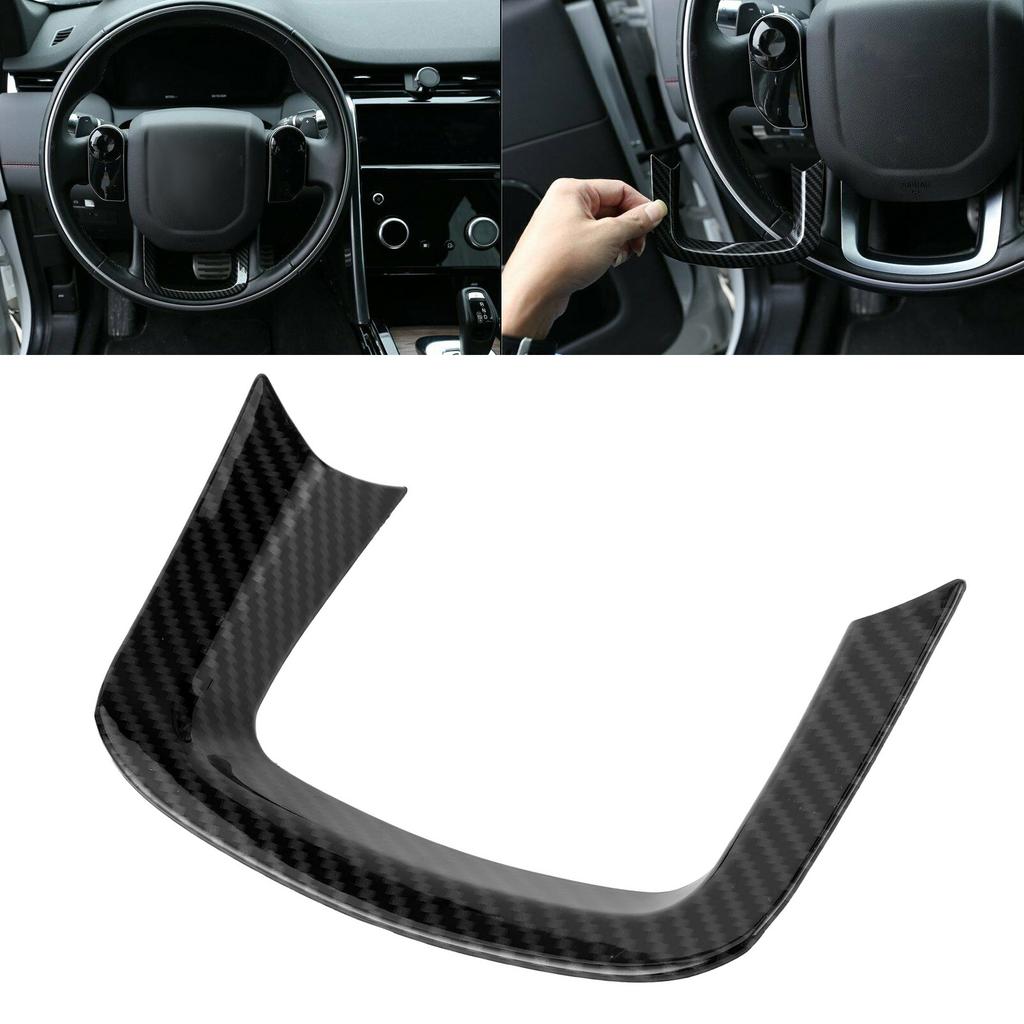 Нижняя часть рулевого колеса UShape из углеродного волокна, подходит для Land Rover Range Rover SportEvoque