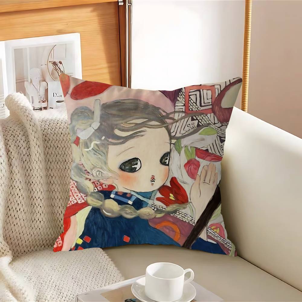 A-ya Anime TakanoS Pillow Case Removable Washable Cushion Cover – All-Season Soft Linen