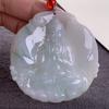 Burma A-Grade Natural Jade Leaf Pi Xiu Pendant