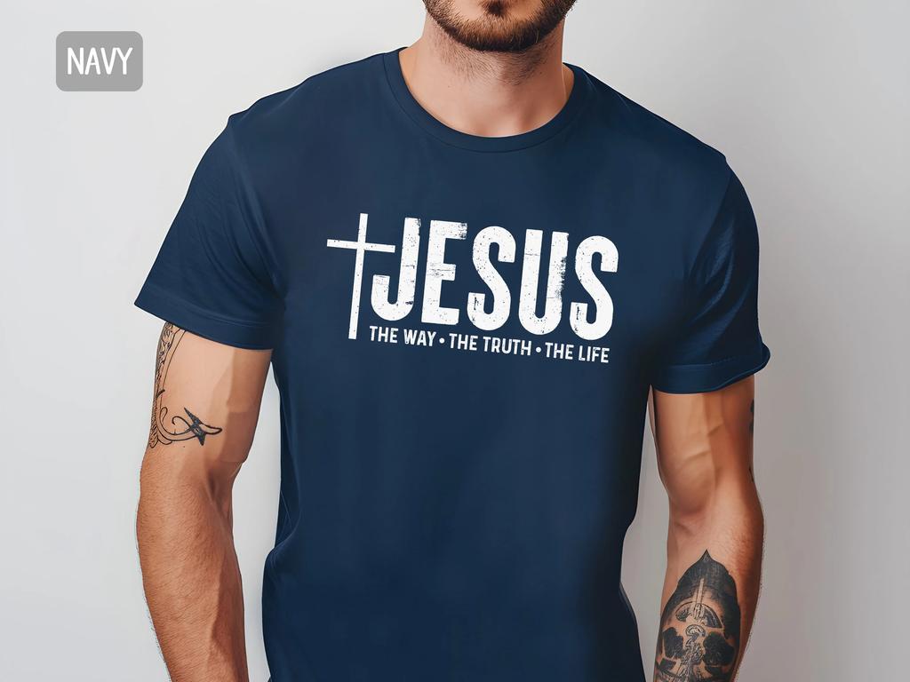 Unisexs Christian Shirt Bible Verse Shirt Christian Clothing Shirt Religious Shirts Christianity Gift For Him Bible Verse Shirt