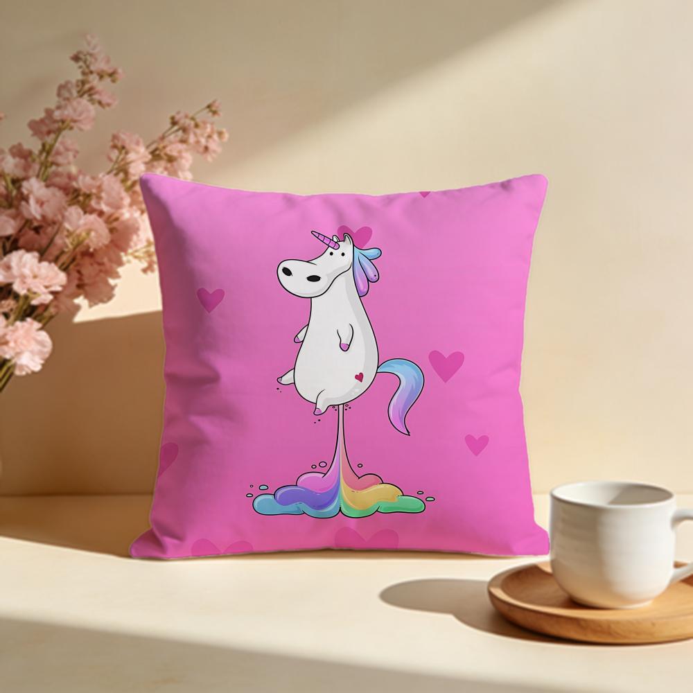 Волшебная Наволочка с Единорогом Мягкие Чехлы для Подушек для Дома Спальни Гостиной Дивана