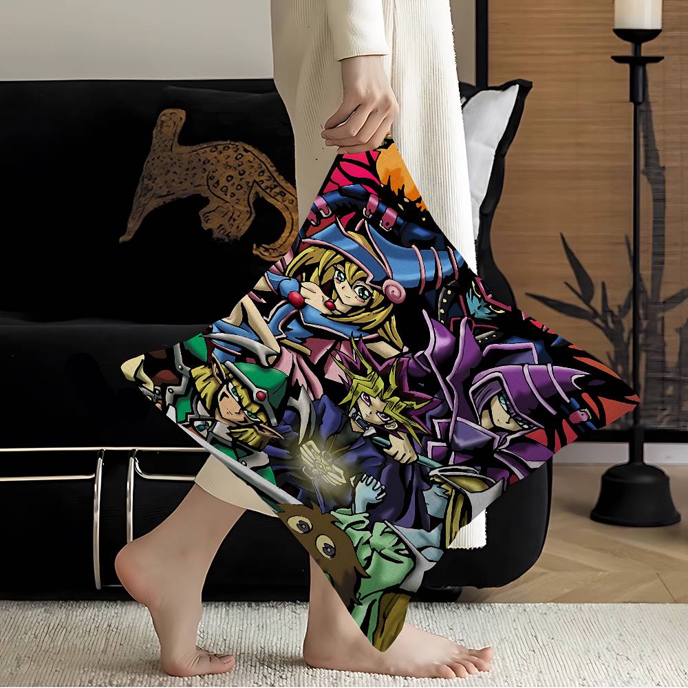 Amine Yu Gi Oh Retro Pillow Cushion Cover Pillowcase Living Room Sofa Home Decor Customized