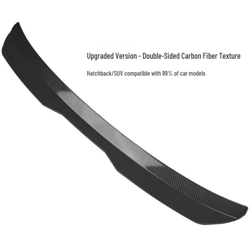 BMW 1 Series Rear Roof Spoiler (08-20 Models) - F20 E87 Carbon Fiber Look, No Drilling Needed