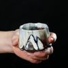Ru Kiln керамическая чашка для чая в китайском стиле кунг-фу чайные аксессуары креативные домашние кофейные кружки в стиле ретро мастер-чашки для воды