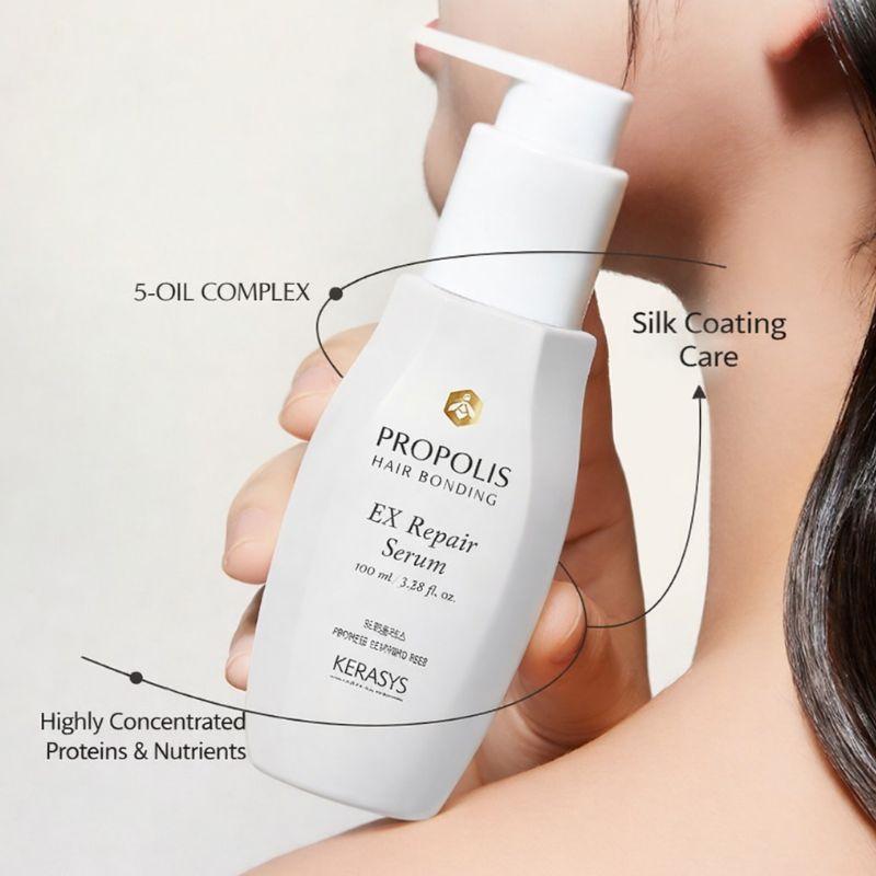KERASYS Сыворотка для восстановления и укрепления волос с прополисом EX 100 мл