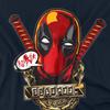 Deadpool Унисекс футболка для взрослых в гангстерском стиле