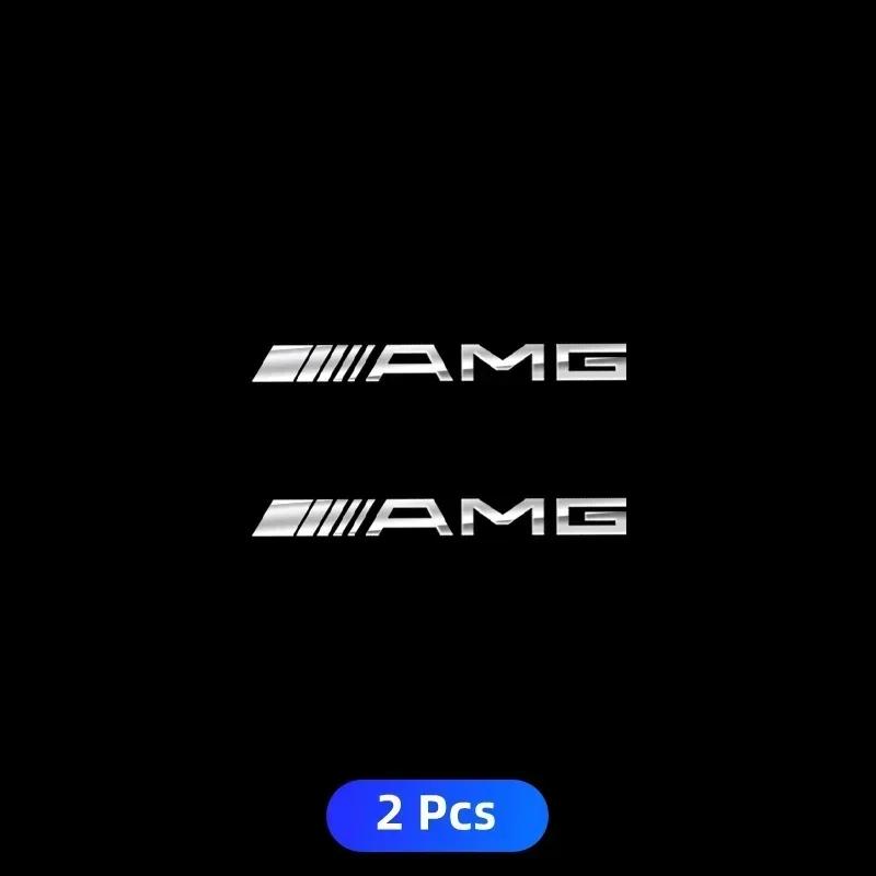Car Sticker 2/5/10pcs Car Logo 3D Metal Stickers Decorative Accessories For Mercedes Benz A180 A200 A260 W203 W210 W211 W204 C E