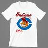 Cleveland Indians The Indians Men T-shirt White Tee All Sizes JJ4406