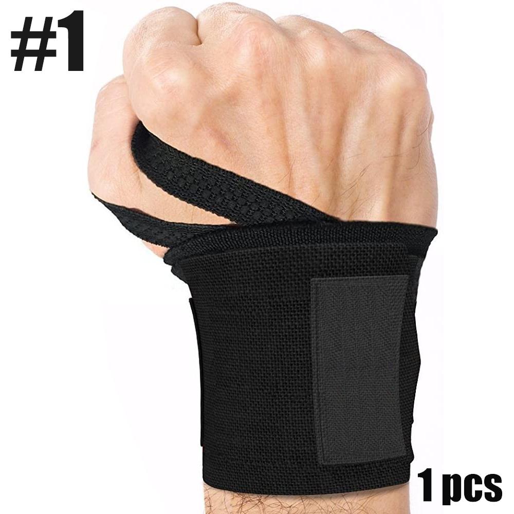 1 шт., бинты для запястий, профессиональный класс с петлями для большого пальца, подтяжки для поддержки запястий, тяжелая атлетика, кроссфит, пауэрлифтинг, силовые тренировки