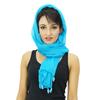 Длинный палантин из шифоновой смеси Dupatta Neck Wrap Женские индийские шарфы Chunni