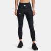 Under Armour Твердые облегающие повседневные спортивные брюки женские, черные 1369954-001