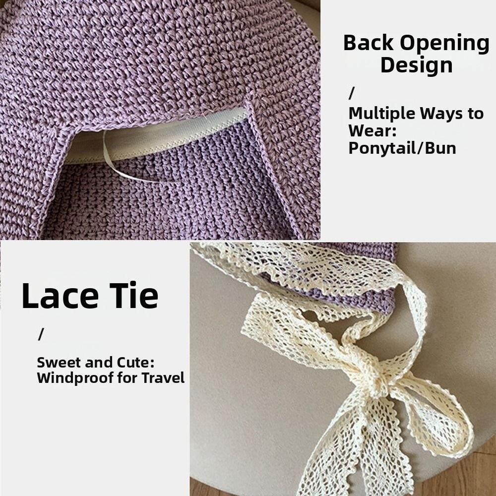 Sun Protection Straw Hat Foldable Straw Sun Visors New Sunshade Hat Women Girls