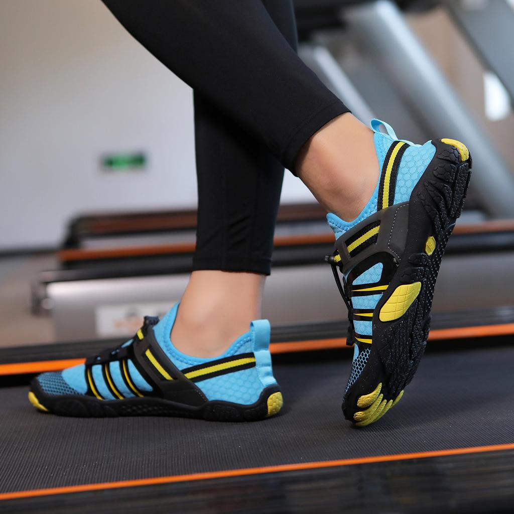 Wading Surfing Creek Shoes Men and Women Diving Snorkeling Beach Shoes Swimming Shoes Non-slip and Cut-proof Indoor Fitness Shoes