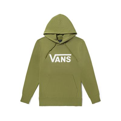 Vans Толстовка с капюшоном и принтом букв, унисекс, зеленая VN0A4MM9C89