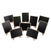 Office Wedding Message Decoration Rectangular Wooden Chalkboard Blackboard With Stand Notice Board