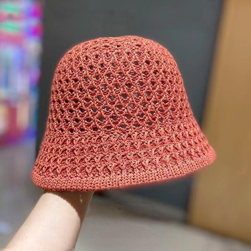 WTEMPO Летняя универсальная ажурная панама в японском стиле, складная, удобная в переноске солнцезащитная дышащая шляпа от солнца