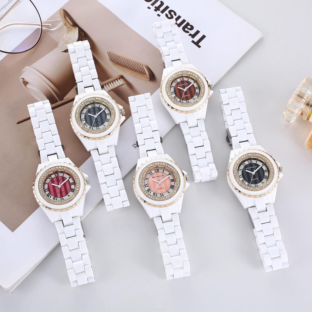 Привет модные часы Роскошные женские кварцевые часы Водонепроницаемые женские часы Женские наручные часы