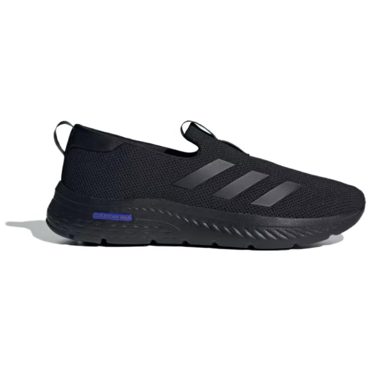 adidas Ткань Cloudfoam Сетка Минималистичные Универсальные Нескользящие Низкие Повседневные Кроссовки Мужские Кроссовки Черные ID6510