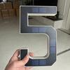No Wiring Solar Lighted House Numbers Light 6.7IN Solar Digital Doorplate  Outdoor