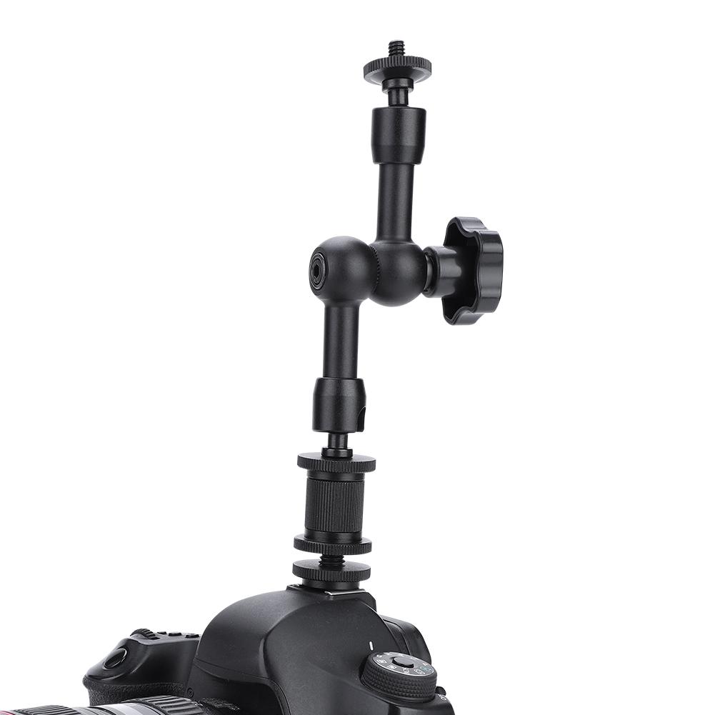 7-дюймовый шарнирный регулируемый фрикционный Magic Arm для крепления на горячий башмак для работы с камерами