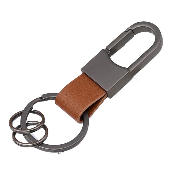Изысканный антикоррозийный брелок для ключей, мужской деловой брелок для ключей, украшение для рюкзака