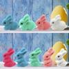 ADM Easter Rabbit Ornament Eye-catching Colorful Foam Bunny Ornament for Indoor Outdoor Holiday Decoration