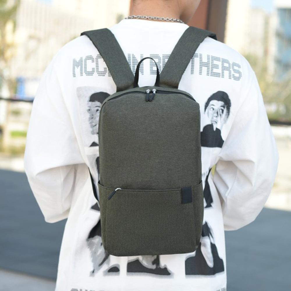 Большая вместительная дорожная сумка однотонные школьные сумки портативный небольшой рюкзак для кемпинга