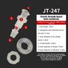 1PC Luer Lock Adapter Straight Through Plate PP Plastic Air Valve Pipe Subpackaging Instrument Syringe Air Tube Connector
