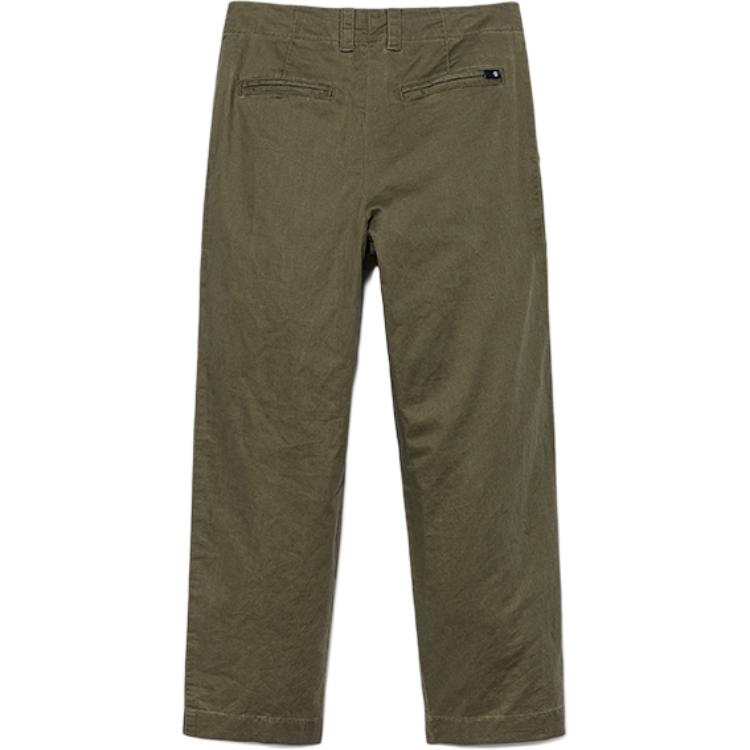 Timberland SS25 Однотонные дышащие повседневные свободные карго-штаны для улицы Женские брюки Армейский-Зеленый A67DQ-A58