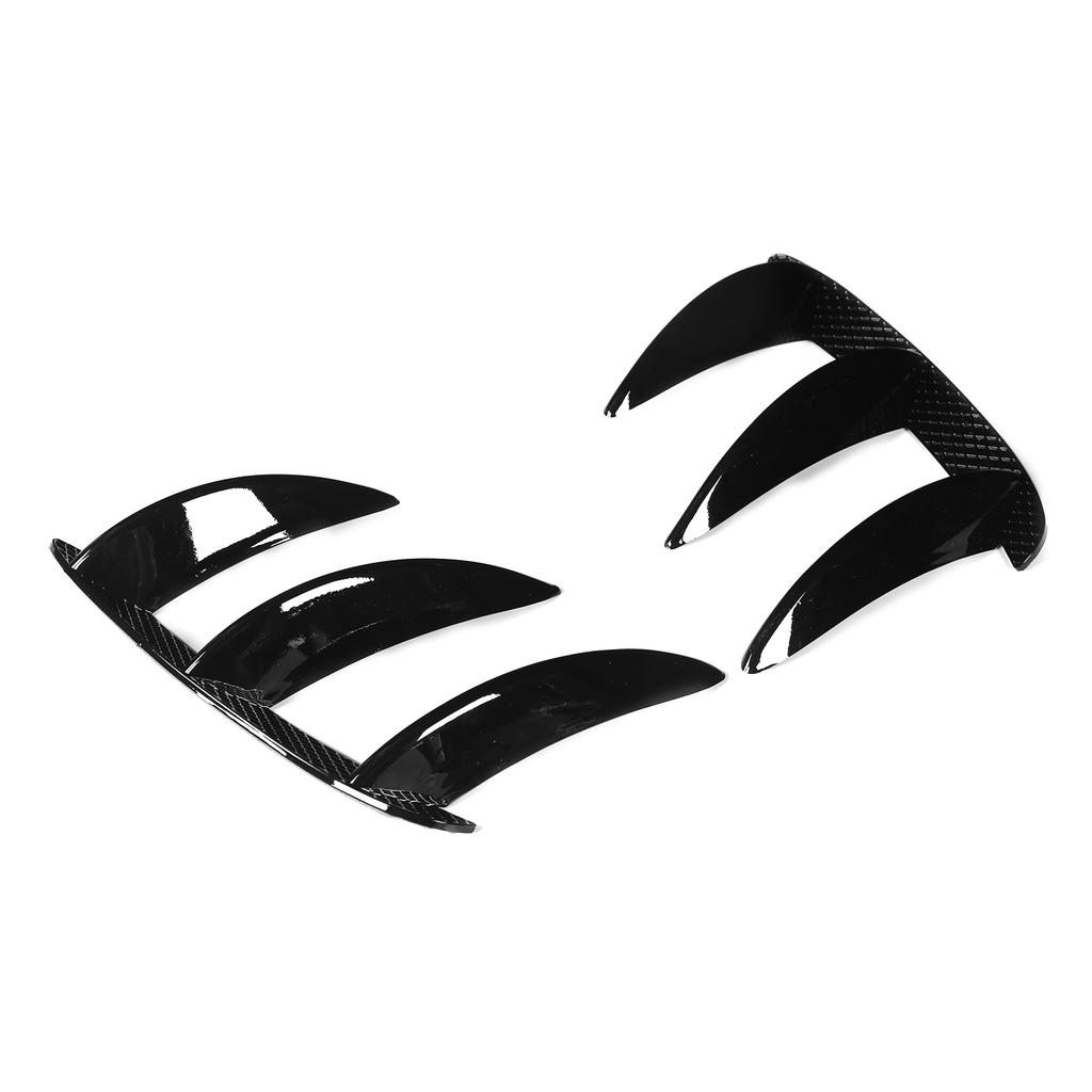 Rear Bumper Lip Splitter Canards Vents Replacement for Mercedes Benz W176 A200 A250 A260 A45 AMG