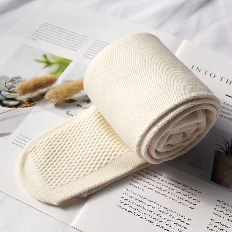 Женские флисовые леггинсы в рубчик из полосатого хлопка: Плотные колготки с высокой талией для осени/зимы, утягивающие и теплые.