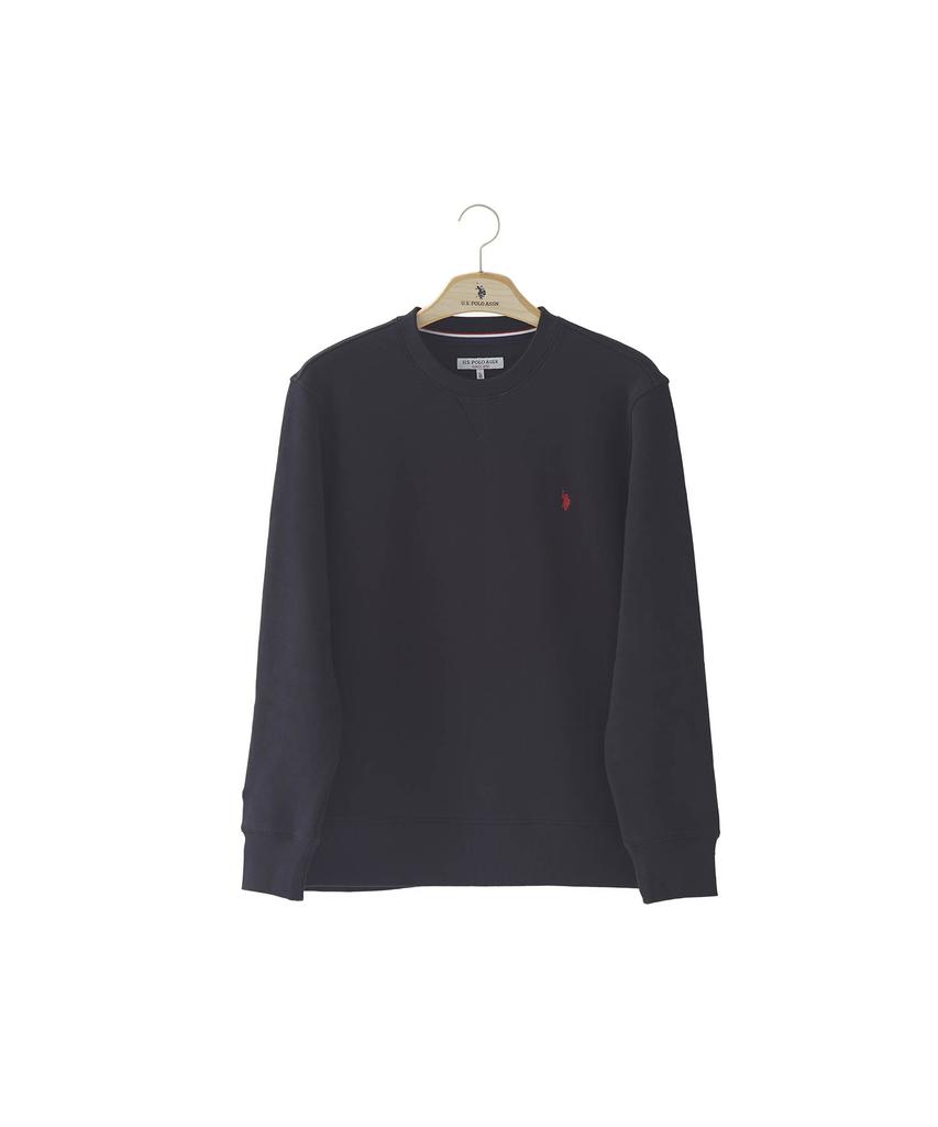 USPOLOASSN Cotton Blended Brushed Sweatshirt_Black