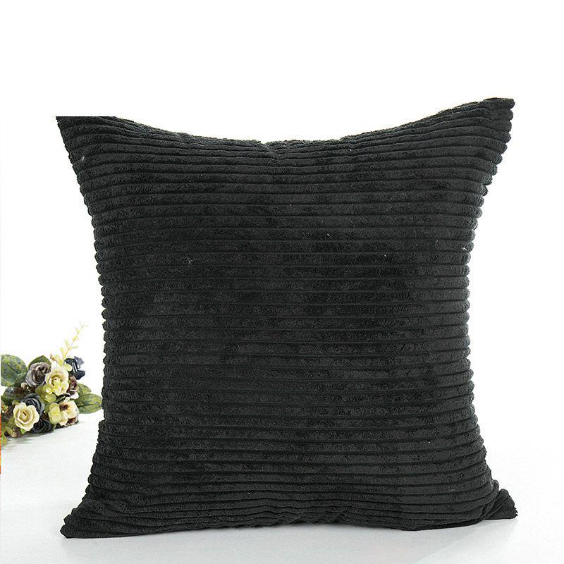 Cozy Supersoft Striped Corduroy Cushion Cover For Your Stylish Sofa