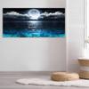 5D DIY Diamond Painting Landscape Sea Moon  Diamond  Embroidery Mosaic Art Picture Cross Stitch Kit Crafts Home Decoration Gift