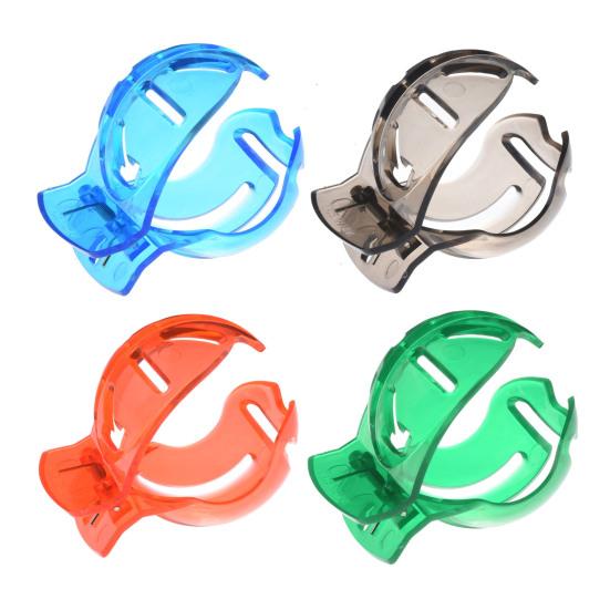 Зажим-линовщик для мяча для гольфа с ручками Тройной маркер для рисования линий Шаблон-трафарет Портативный инструмент для разметки выравнивания при патте в гольфе Аксессуары для гольфа