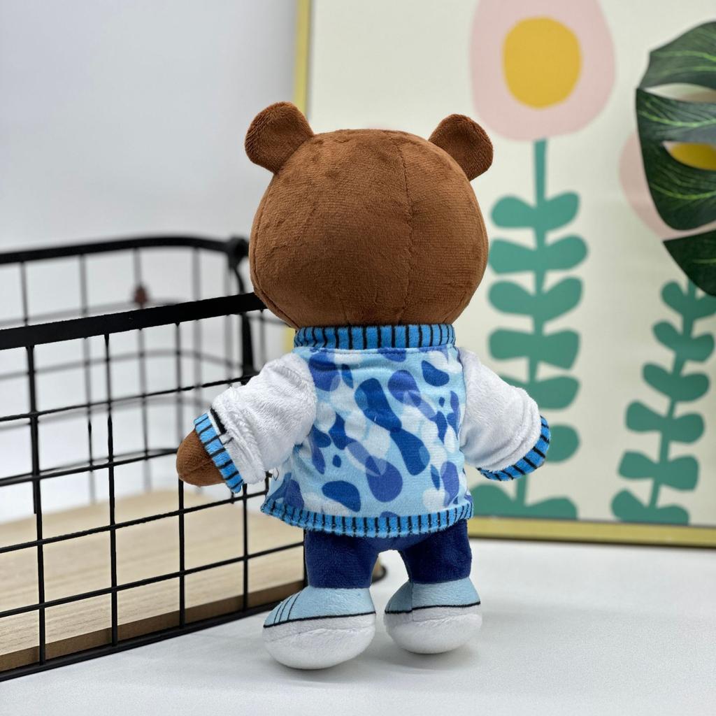 Kawaii Kanye Dropout Bear, плюшевый мишка, плюшевые игрушки Kanye West, выпускной, мягкие, домашний декор, куклы для детей, подарок на день рождения