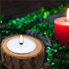 New 3 Pcs Novelty Wooden Candle Holder Tree Branch Shape Candle Stick Home Decoration