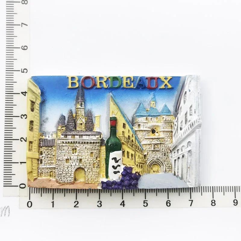 Франция Туристические сувениры Магниты на холодильник Страсбург Канны Ницца Эльзас Ментон Французские магнитные наклейки Украшения Подарки для путешествий
