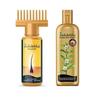 Bhringa Hair Oil, 100ml and Indulekha Bringha Hair Anti-Hair Fall Shampoo 100ml