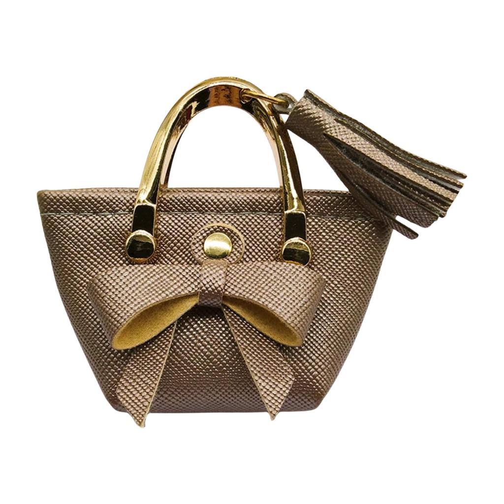 Миниатюрная сумочка для 12-дюймовых кукол, идеально подходит для модных кукольных красочных нарядов, мини-сумка для покупок для кукол масштаба 1/6