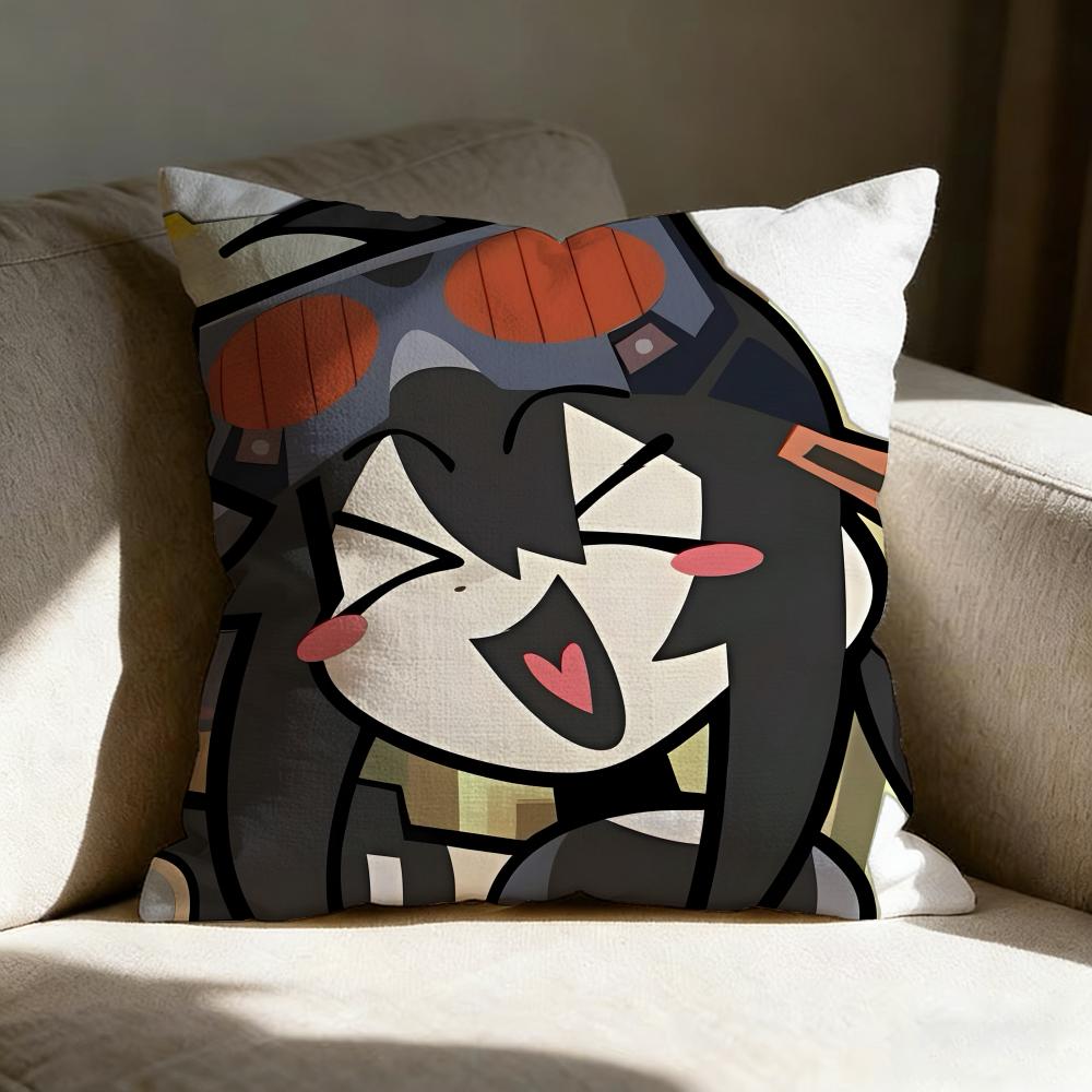 Anime Z-Zenless Z-Zone Zero Pillow Case Pillowcase, Double-sided Printed, Sofa Cushion, Bedroom Headboard Pillow